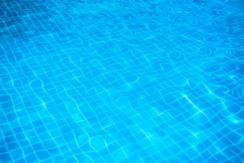 Abstract water background. Pattern in swimming pool background. Foto stock