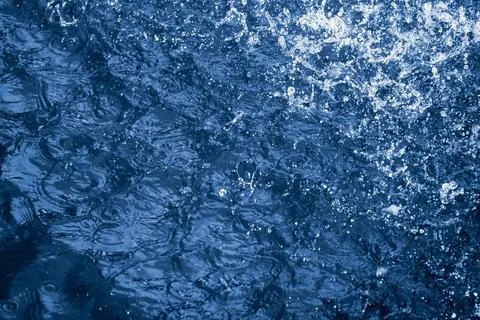 Abstract water background. Pattern in swimming pool background. Stock Photos