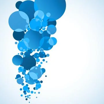 Abstract water bubble. EPS 8 Stock Illustration