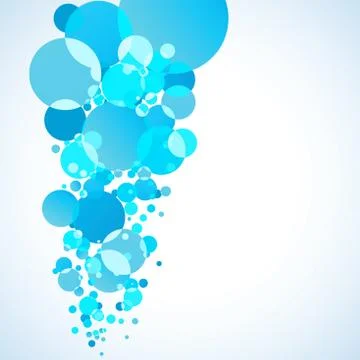 Abstract water bubble. EPS 8 Stock Illustration