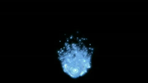 Abstract water bubbles splash firework background,underwater liquid particle. 库存影片 780314