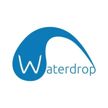Abstract water drop Illustrazione stock