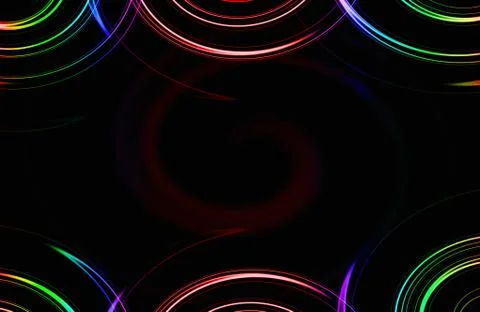 Abstract water drop wave background in rainbow color design Stock Photos