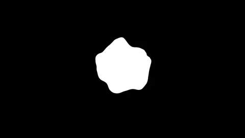 Abstract of water drops on a black background with moving particles Stock Footage 251409223