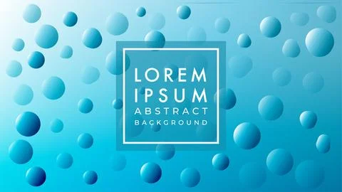 Abstract water drops liquid with convex texture. Background design template.. Illustrazione stock