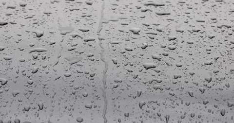 Abstract water drops on metal background Vídeos de archivo 231910556