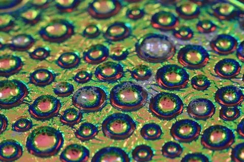 Abstract water drops texture 스톡 사진