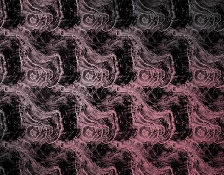 Abstract water flow theme on dark background Stock Illustration