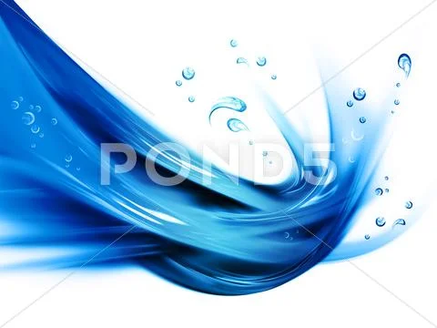 Abstract water Stock Illustration