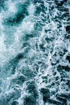 Abstract water ocean waves texture background. Foto stock
