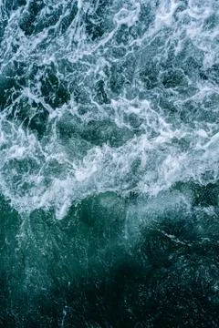 Abstract water ocean waves texture background. Foto stock