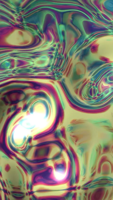 Abstract water paint diffusion with liquid soap, seamless loop. Motion. A Vídeos de archivo 278397166