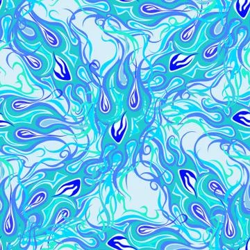 Abstract water pattern Stock Illustration