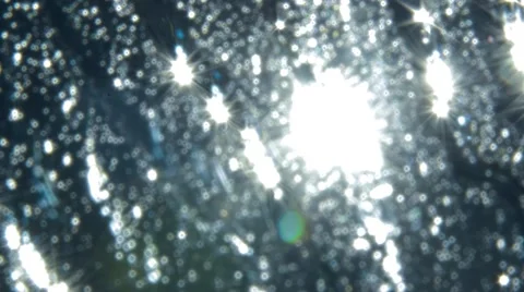 Abstract water reflection close up Stock Footage 45614753