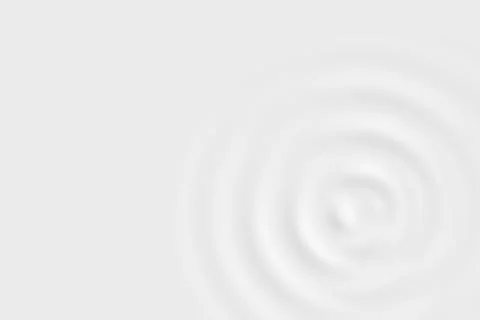 Abstract water ring on white backdrop, soft background texture Stock Illustration