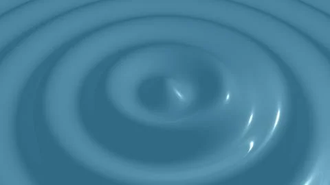 Abstract Water Ripple Effect in Slow Motion Stock Illustration