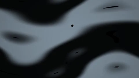 Abstract water ripple pattern on dark surface Stock Footage 340236425