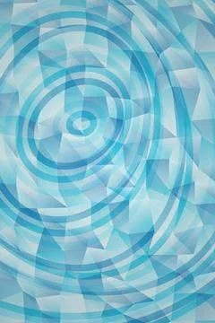 Abstract Water Ripple Pattern Stock Illustration
