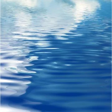 Abstract Water Ripples Background Stock Illustration