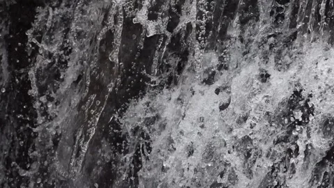 Abstract Water Splash Background with Droplets High Speed Liquid Texture Stock Footage 328363327