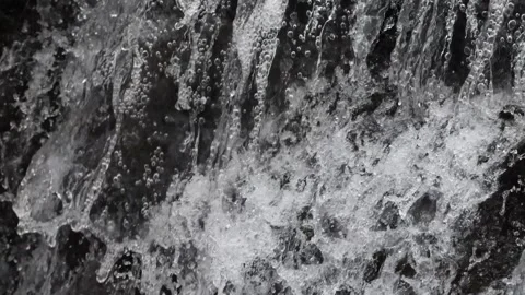 Abstract Water Splash Background with Droplets High Speed Liquid Texture Stock Footage 328363373