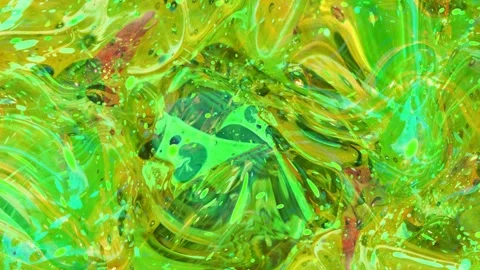 Abstract water splatter liquid background animation 001 Stock Footage 223083565