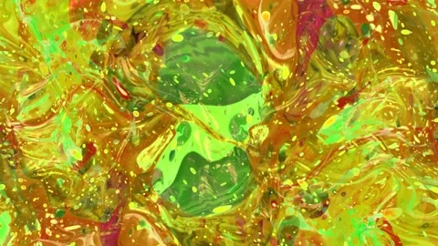 Abstract water splatter liquid background animation 006 Stock Footage 223083734