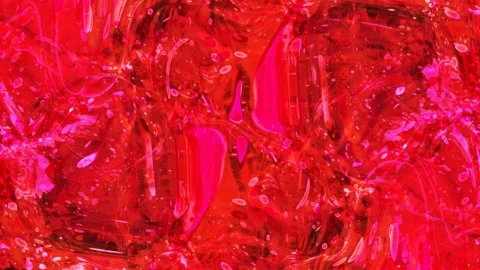 Abstract water splatter liquid background animation 0013 Stock Footage 223256318