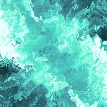 Abstract water storm background, blue color wallpaper Stock Illustration