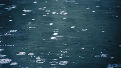 Abstract water surface with light reflections and ripples. Dynamic liquid textur Video stock 340450322