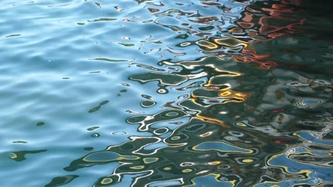 Abstract Water Surface Reflection Stock Footage 327577461