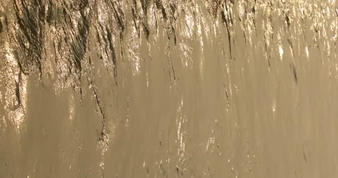 Abstract Water Texture in the Night Stock Footage 279876499