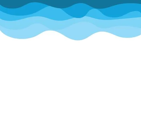 Abstract Water wave design background Stock Illustration