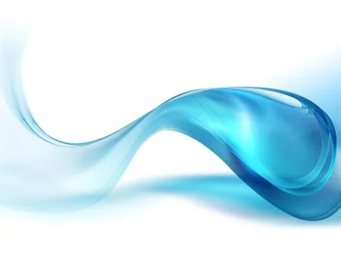 Abstract water wave Stock Illustration