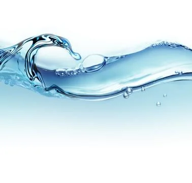 Abstract water wave Stock Illustration