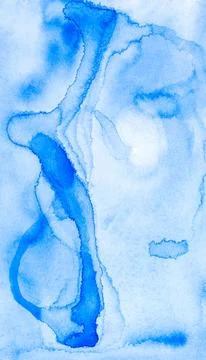 Abstract watercolor art Stock Illustration