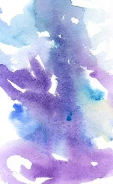 Abstract watercolor backdrop. Stock Illustration