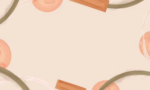 Abstract watercolor background geometric shape design vector Stock Illustration