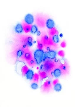 Abstract watercolor background Stock Illustration