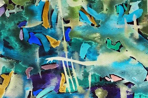 Abstract watercolor background 스톡 일러스트