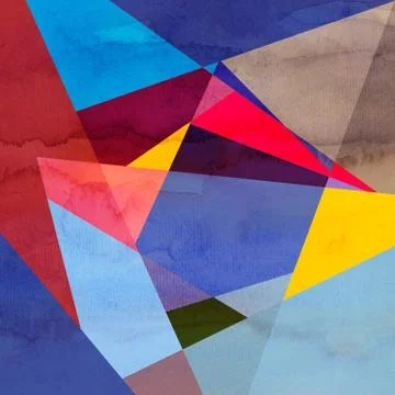 Abstract watercolor background Stock Illustration