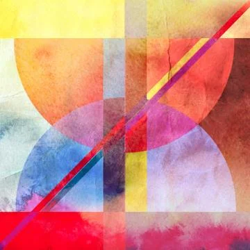 Abstract watercolor background Stock Illustration