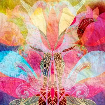 Abstract watercolor background Stock Illustration