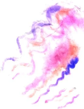 Abstract watercolor background Stock Illustration