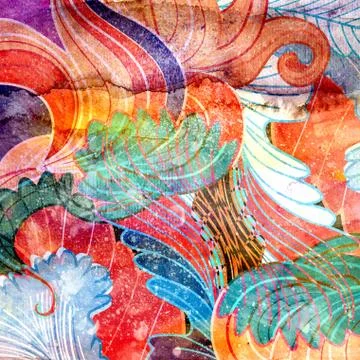 Abstract watercolor background Illustrazione stock