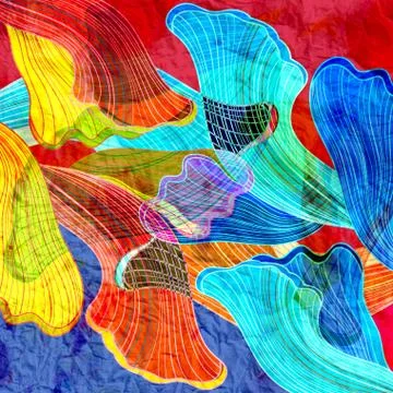 Abstract watercolor background Illustrazione stock