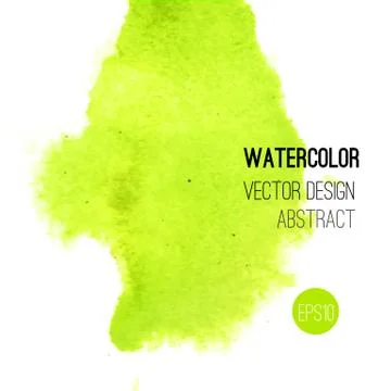 Abstract watercolor background Stock Illustration