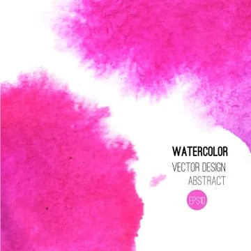 Abstract watercolor background Stock Illustration