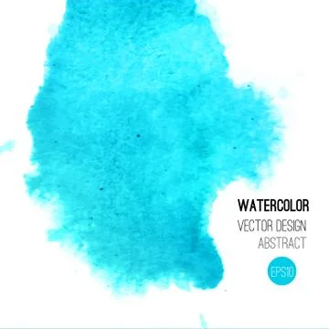 Abstract watercolor background Stock Illustration