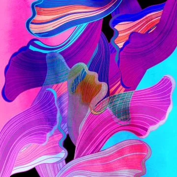 Abstract watercolor background Stock Illustration